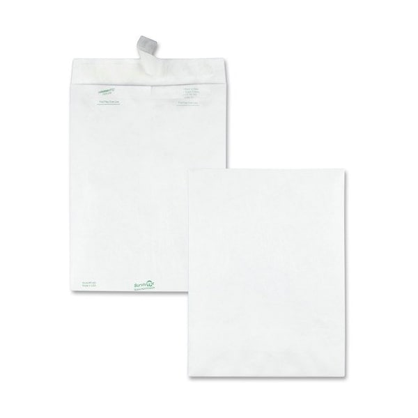Dupont 12in Long x 9in Wide Self Seal Tyvek Flat Catalog Envelopes, 100PK QUAR1460 - main